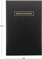 Lay Flat Reservation Book, 13.5" x 8.5"