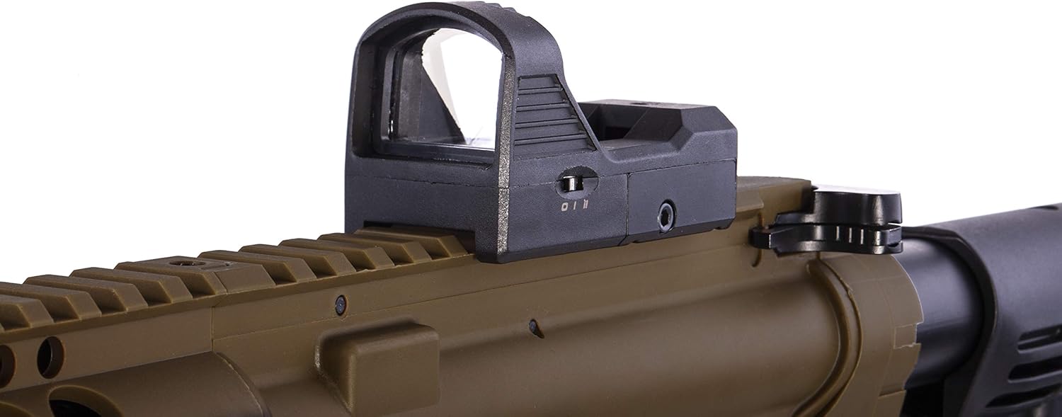 Full Auto R1 CO2 BB Rifle + Red Dot + 15-Count CO2 | Full Auto R1 Rifle - Red Dot Sight Included - 15-Count Co2