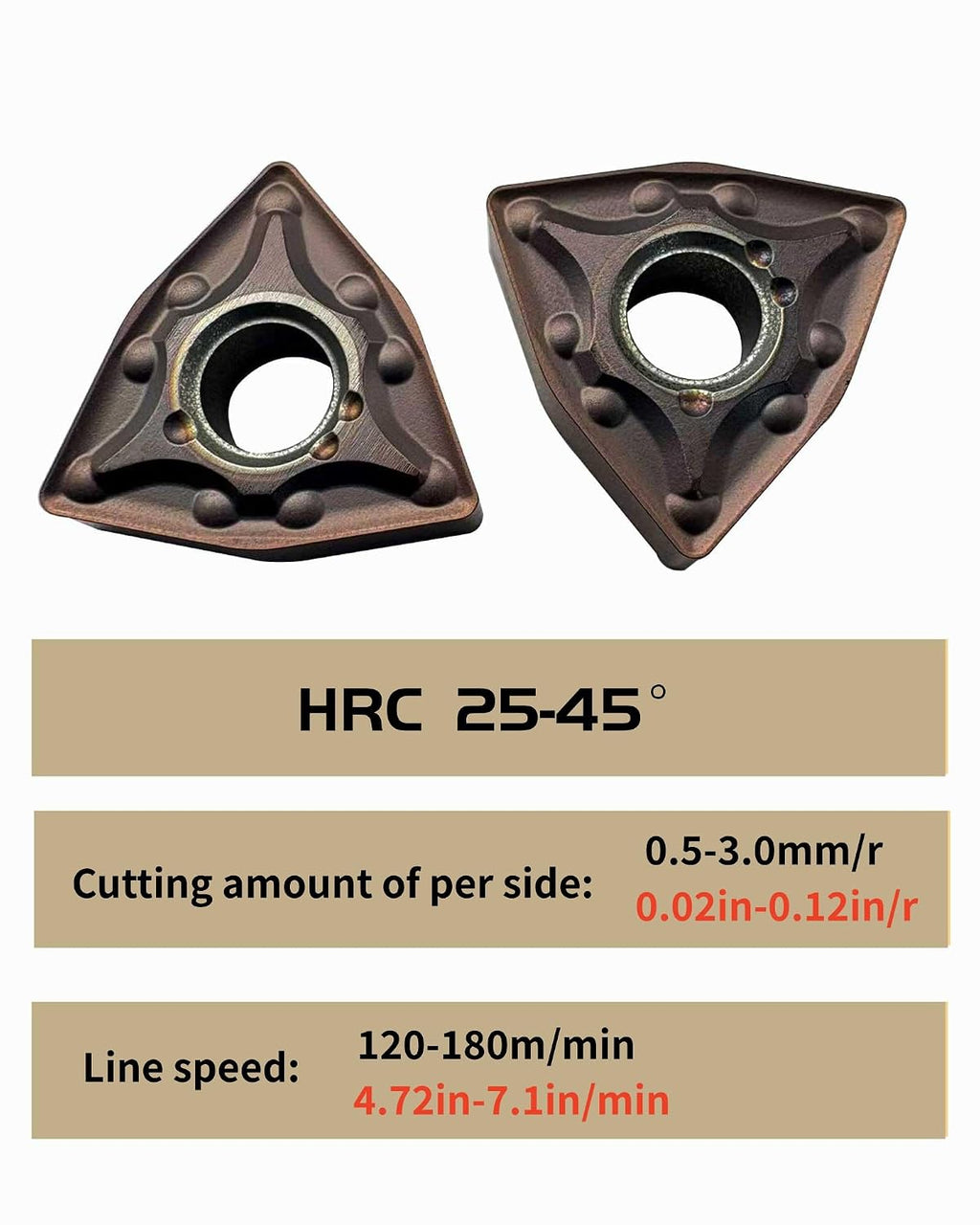 WNMG432 WNMG080408 External Carbide Turning Inserts Rough Semi Finishing