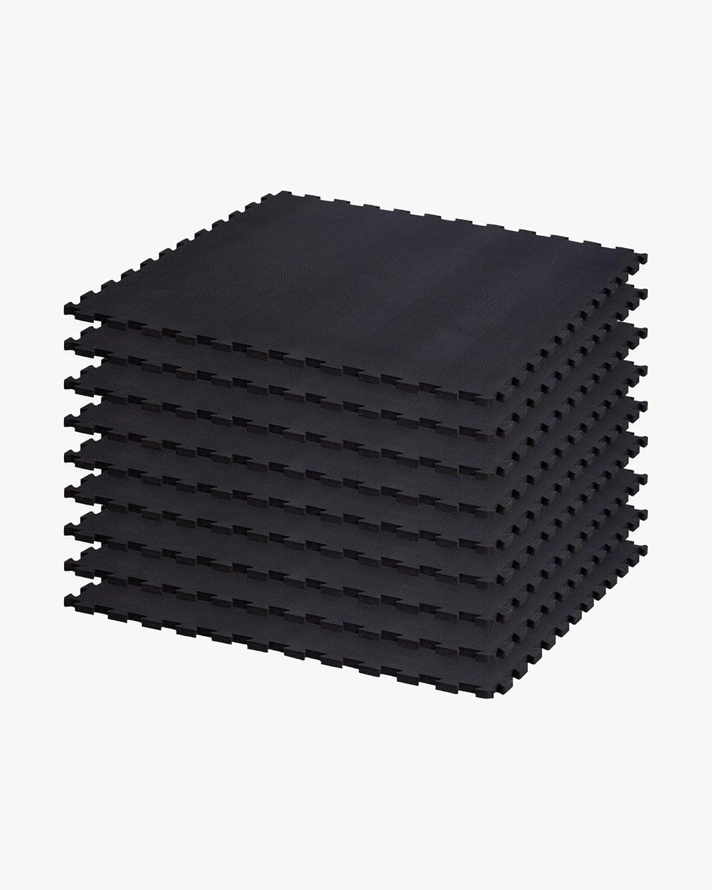 Commercial Grade 9 Pack Gym Floor Mats | Interlocking Foam Floor Tiles | Puzzle Mat Gym Flooring | Foam Rubber