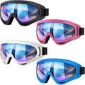 4-Pack Ski Goggles Snow Goggles for Men Women Kids Youth Adults Boys Girls,Snowboard Motorcycle goggles ATV Glasses