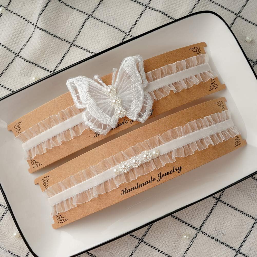 Wedding Garter for Bride Lace Leg Garter Belt with Flower Floral