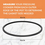 09985 Pressure Canner Sealing Ring for Presto 16 18 23 Quart Canner