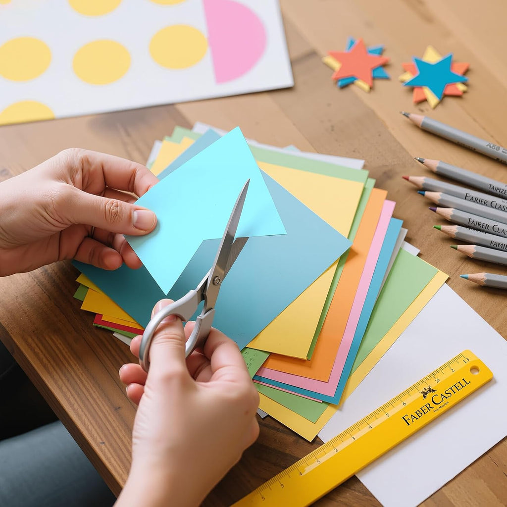 200 Sheets Colored Cardstock 8.5 x 11, Heavyweight Cover Cardstock Printer Paper 8.5 x 11, 190 gsm Card Stock Paper