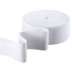 Elastic Spool(2 Inch x 22 Yard,White)