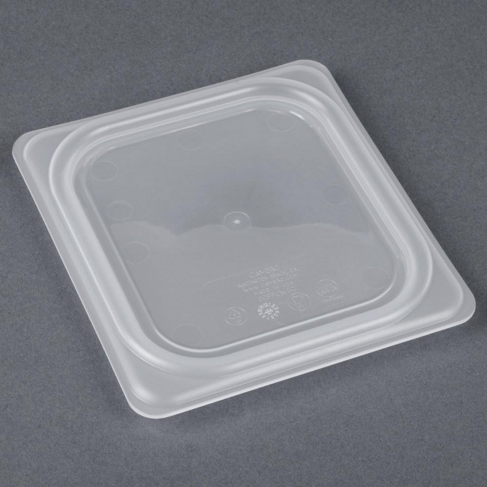 Food Pan Seal Cover, Plastic Sixth Size - Translucent - 60PPCWSC-438