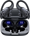 Bluetooth Headphones Wireless Earbuds 80hrs Playtime Wireless Charging Case Digital Display Sports Ear Buds with