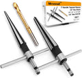 2PCS Tapered Reamer Set with T Handle, 3-13mm & 5-16mm