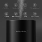 RD1 Waterless Diffuser for Essential Oil for Home, Room, Black