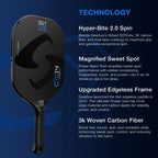 Gearbox CX14H Ultimate Power Hyper Pickleball Paddle | 3 5/8" Handle (Small)