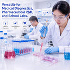 100 Pcs Serological Pipettes Individually Wrapped Bulk, 10 ml