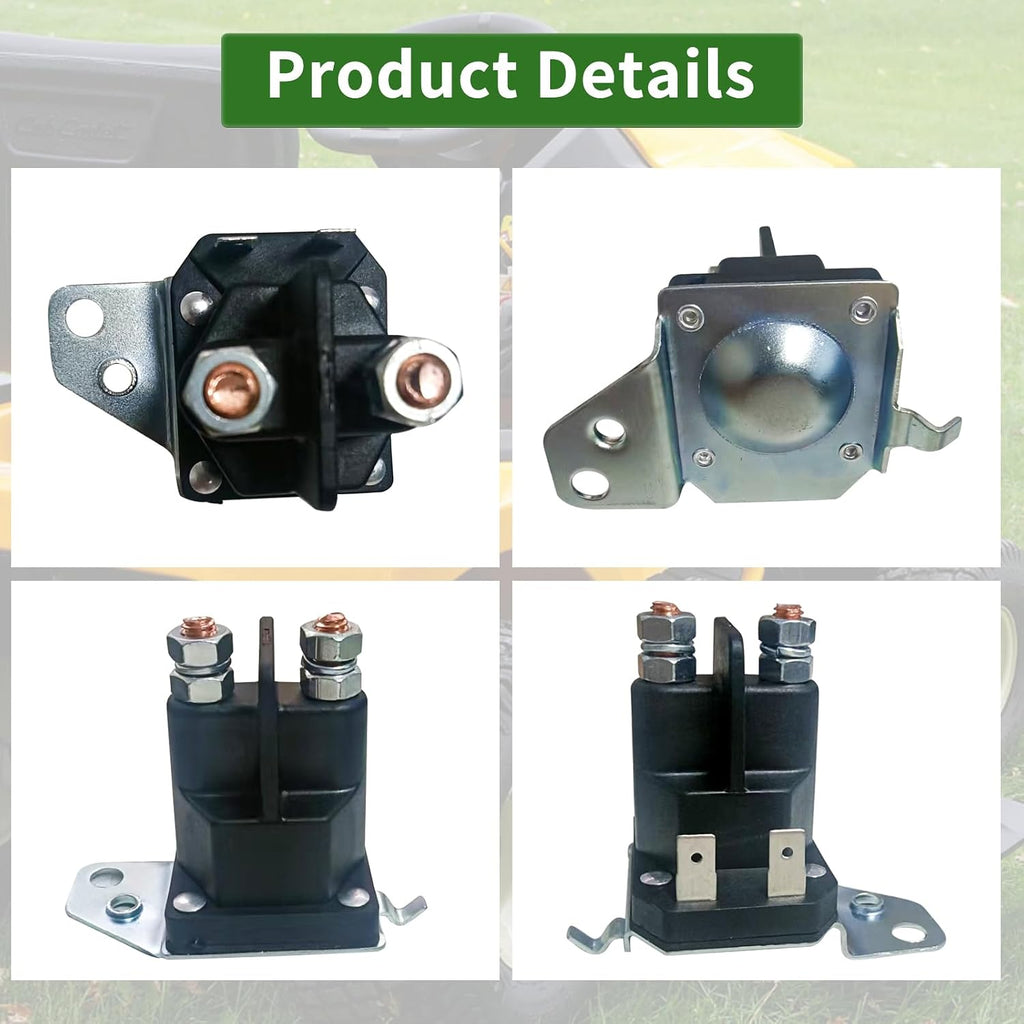 725-06153A Starter Solenoid Relay for Cub Cadet XT1 XT2, MTD, Troy-Bilt, Craftsman, Parts 532192507,582042801,435-325