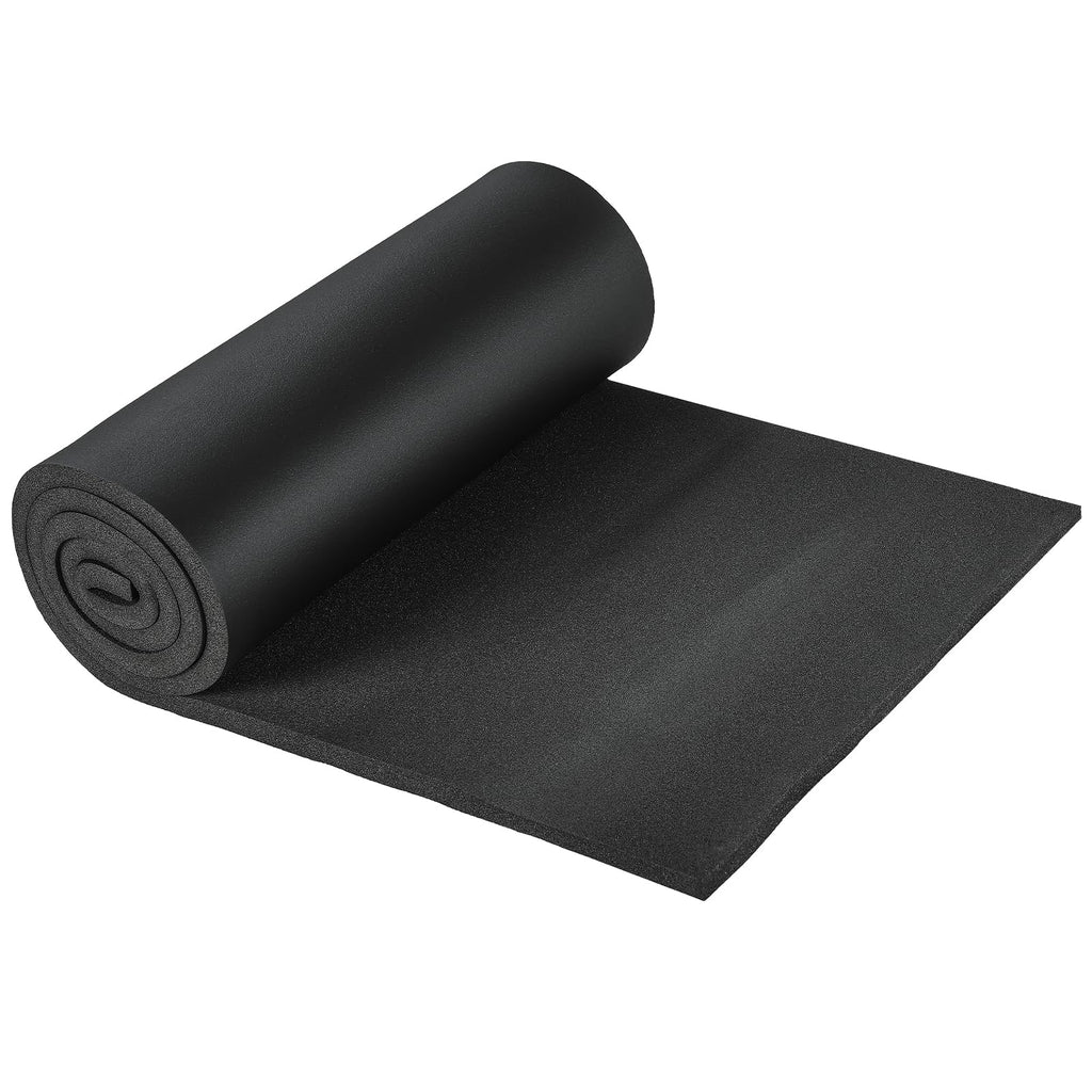1/2" T x 13" W x 60" L Neoprene Foam Padding Without Adhesive