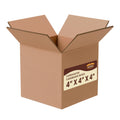 4"x4"x4" Corrugated Cardboard Boxes 25-Pack