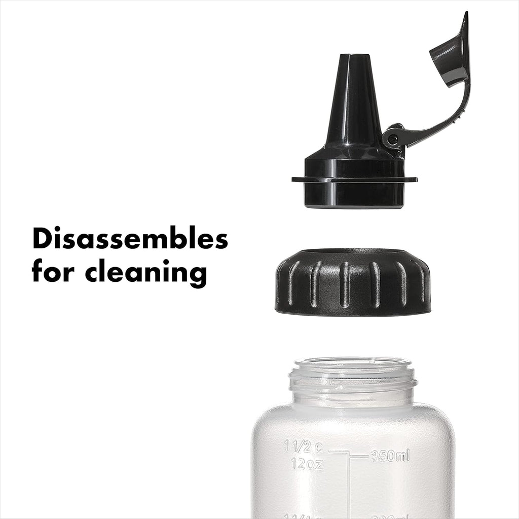 Good Grips Chef's Squeeze Bottle, Medium, 5-Pack