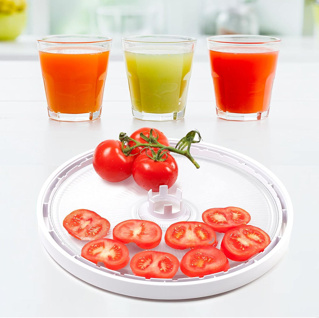 4 Pack Non-Stick Dehydrator Trays, 12 x 12'' Fruit Leather Roll Sheets & Dehydrator Accessories, Perfect for Making