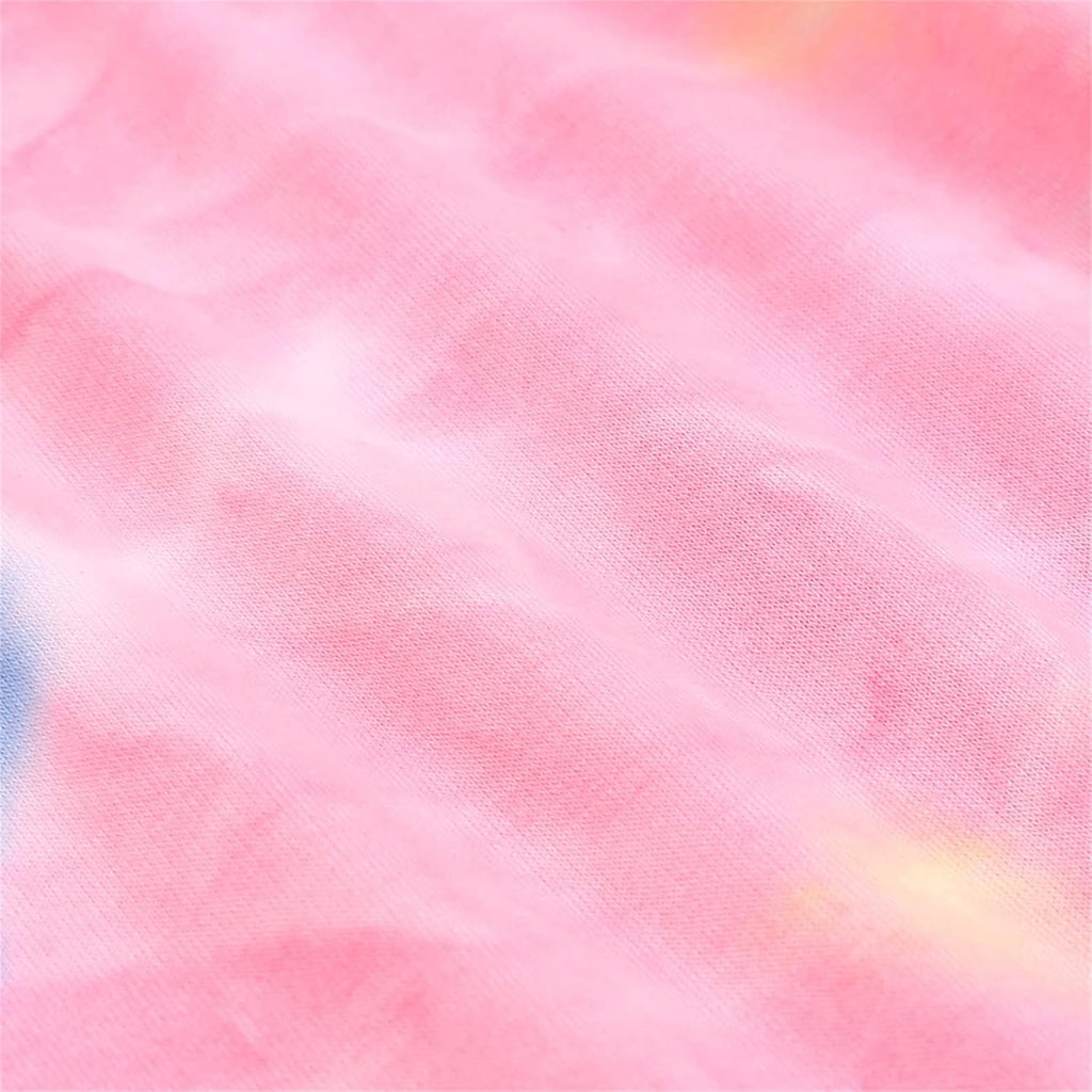 Kids Girls Boys Sweatshirt 2PCS Pullover Hooded Toddler Long Sleeve Tie Dye Sweater & Pants Outfits Set Fall Clothes