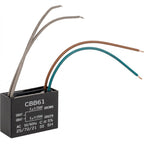 CBB61 5+5uF 4-Wire Ceiling Fan Capacitor 250V