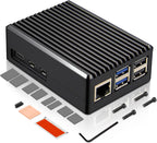 Geekworm P573 Heavy-Duty Passive Cooling Aluminum Case for Raspberry Pi 5