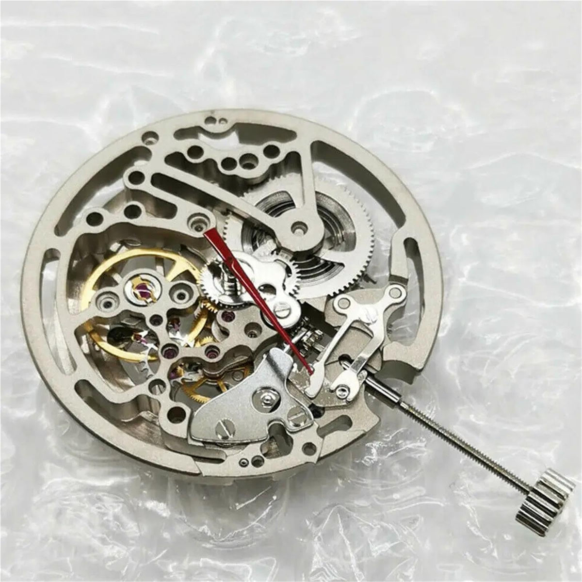 Accurate Automatic Mechanical Watch Movement with Tap 10 Stem Replace for Seagull TY2809 Watch Accessories