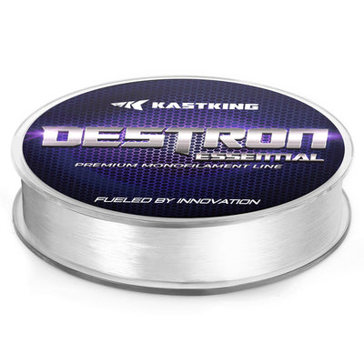 Destron Essential Mono Fishing Line, 4LB, 300Yds, Ghost Clear