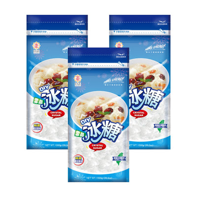 SUN RIHGT Crystal Rock Sugar | Pure Cane Sugar Crystals, Fast Dissolving Candy Sugar for Tea, Desserts & Cooking
