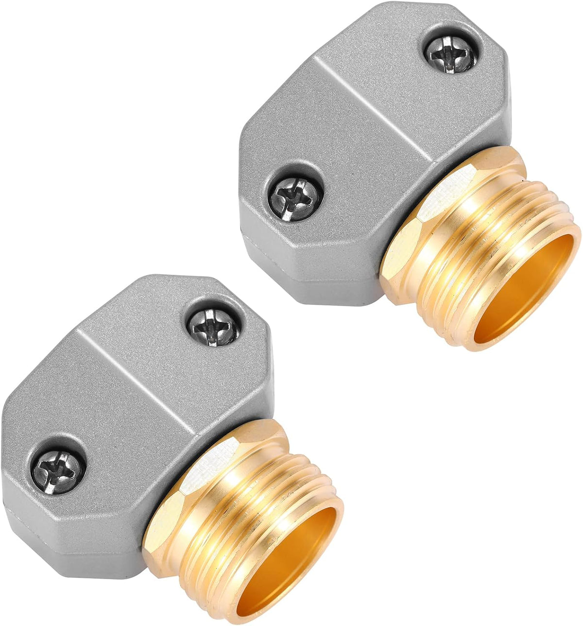 Male Coupling, Fits 5/8-Inch and 3/4-Inch Garden Hose Repair Fitting