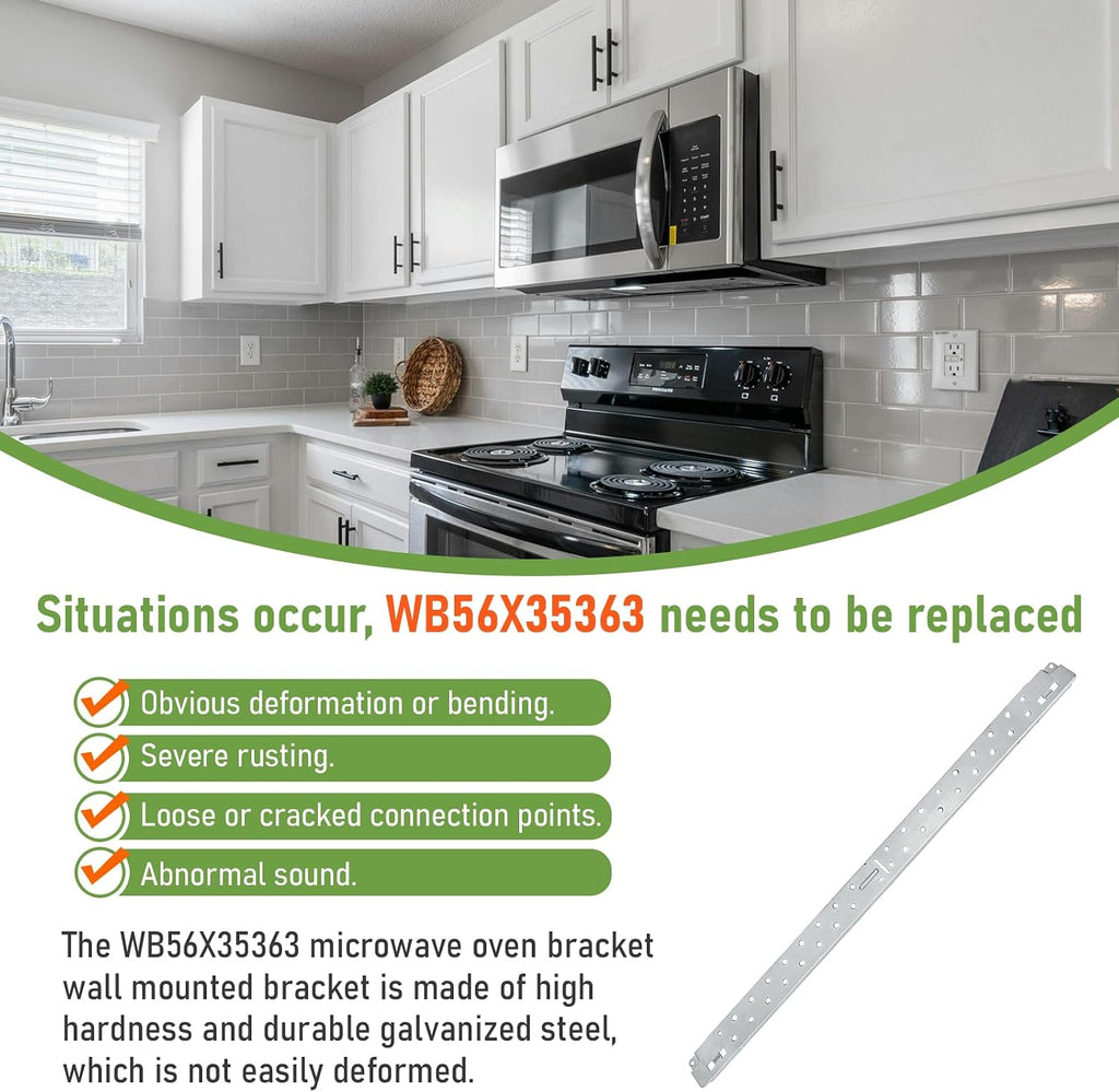 Obida WB56X35363 Microwave Mounting Bracket Assembly Compatible with GE