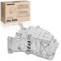 A-Premium Engine Oil Pan Sump with Drain Plug Compatible with Honda