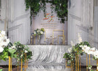 Sequin Tablecloth 60x120 Inch Silver for Disco Wedding Party