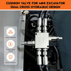 Mini Excavator Cushion Valve Kit, Hydraulic Swing Motor Buffer Valves