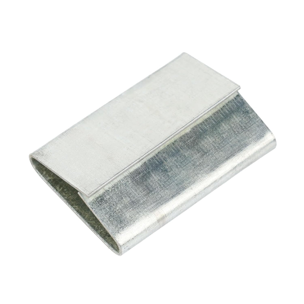 60pcs Closed Seals Buckles, Push Type, for 1.25'' (32mm) Width Strap Steel Strapping for High-Efficiency Pallet