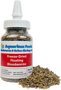 Freeze-Dried Bloodworms, Our Grade A Floating Bloodworms for All Freshwater Fish, Marines Corals, Anemones, Baby Pond