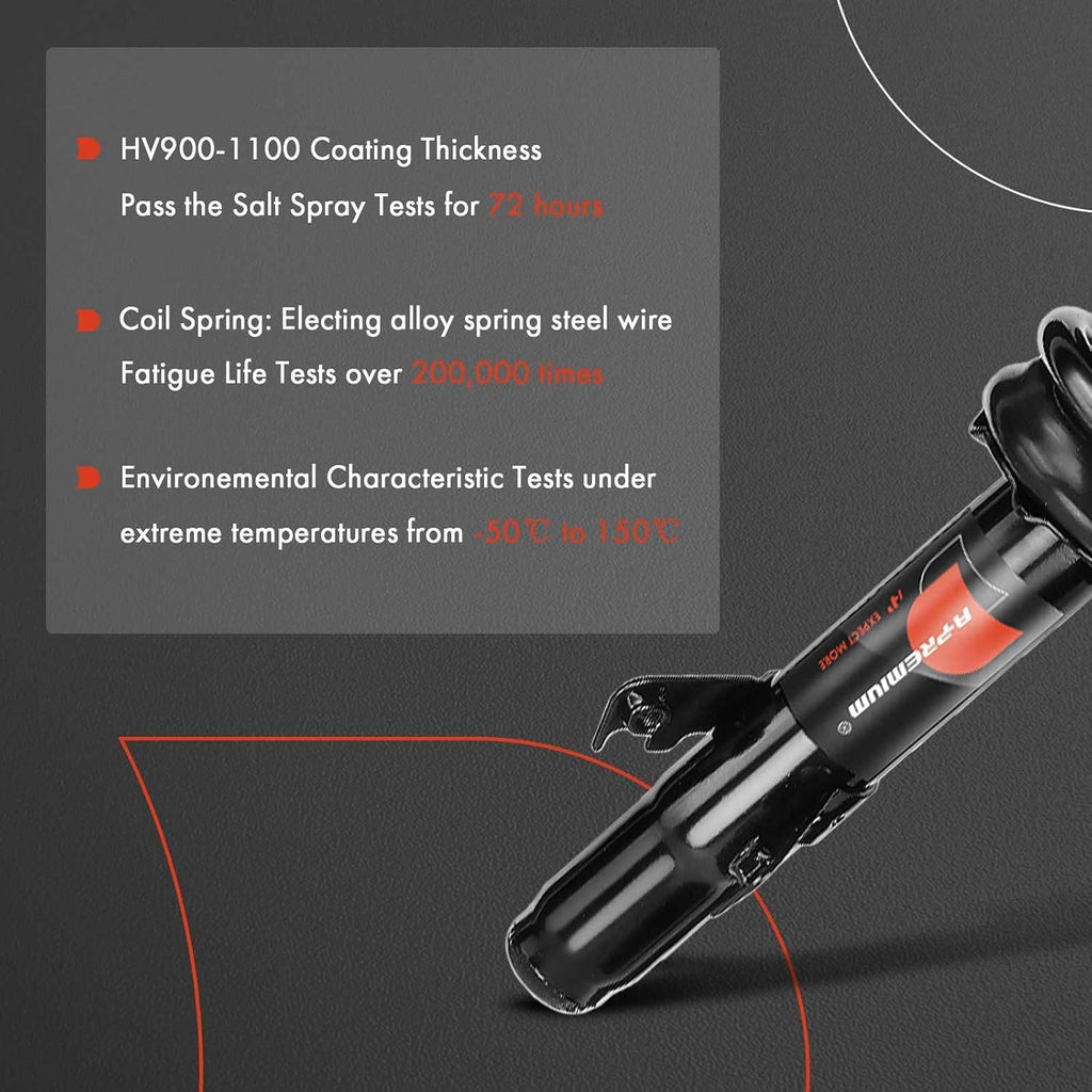 A-Premium Front Complete Strut & Coil Spring Assembly