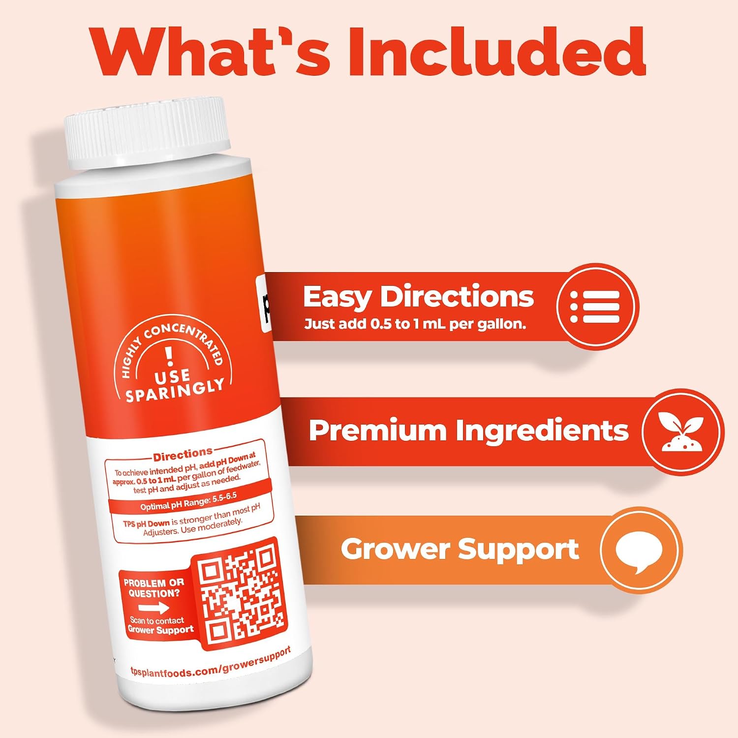 Ultra Strength pH Down, Professional Acid pH Adjuster, 8 oz | Unlocks Nutrient Uptake