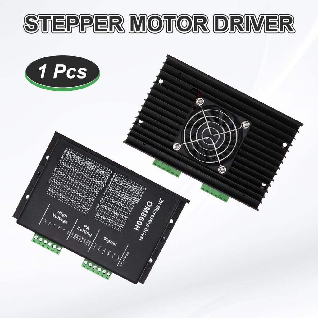 MECCANIXITY CNC Stepper Motor Driver, CNC Controller DM860H Single Axes