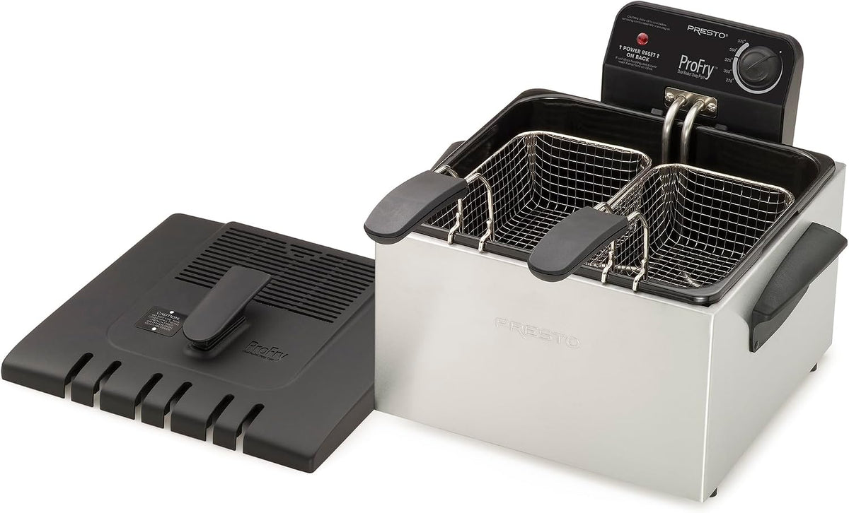 05466 Dual Basket Pro Fry Immersion Element Deep Fryer
