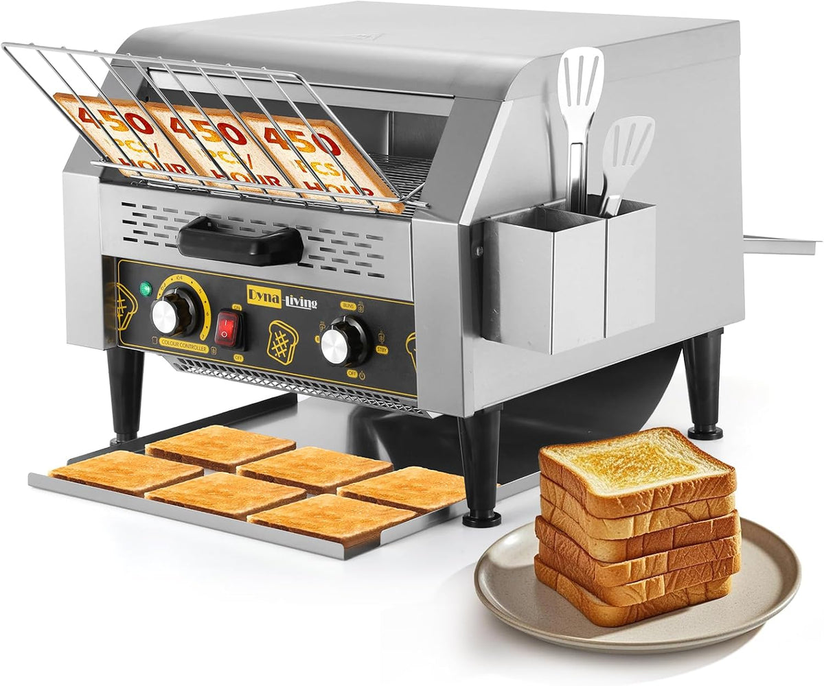 Commercial Toaster 450 PCS/H Conveyor Toaster for Restaurant