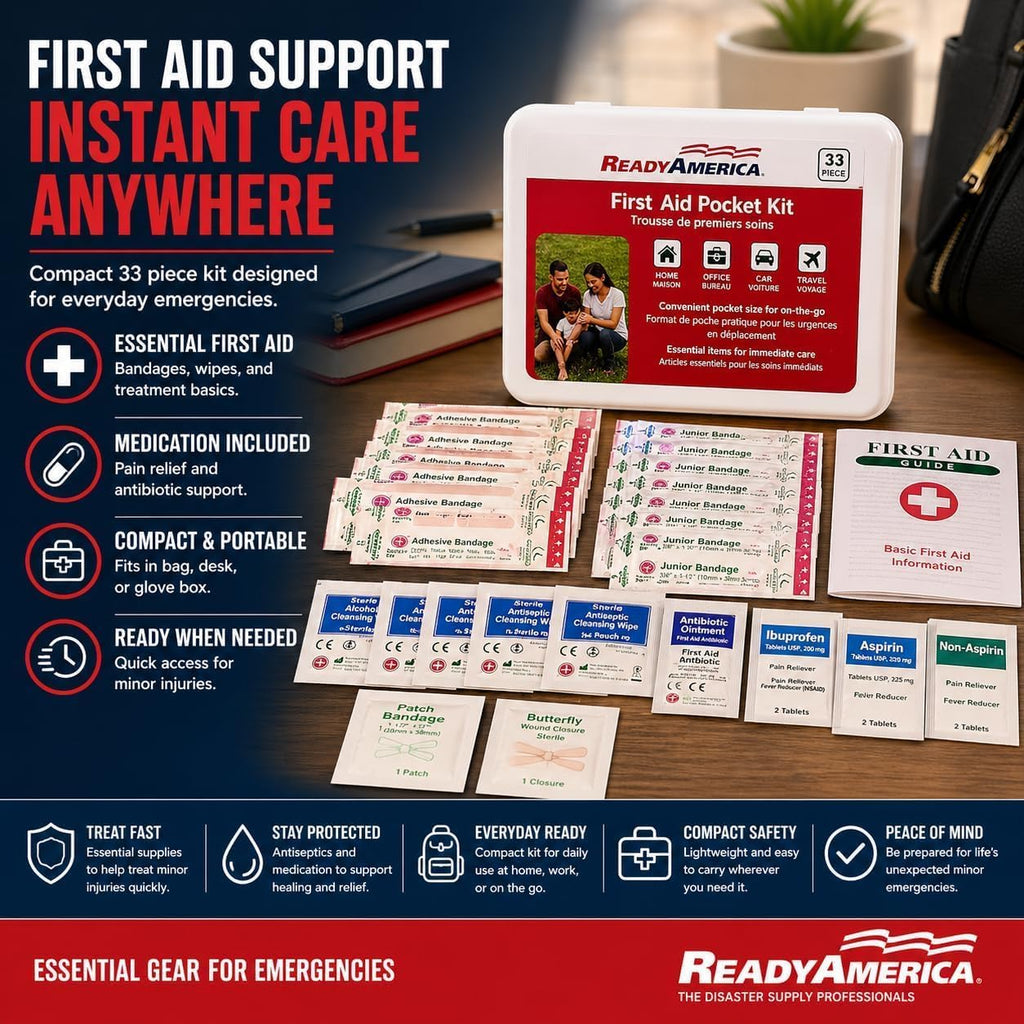 72 Hour Deluxe Emergency Kit, 1-Person 3-Day Backpack, First Aid Kit, Survival Blanket, Power Station, Emergency
