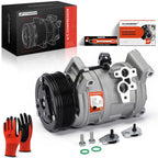 A-Premium AC Compressor Compatible with Cadillac SRX 3.6L 2004-2009