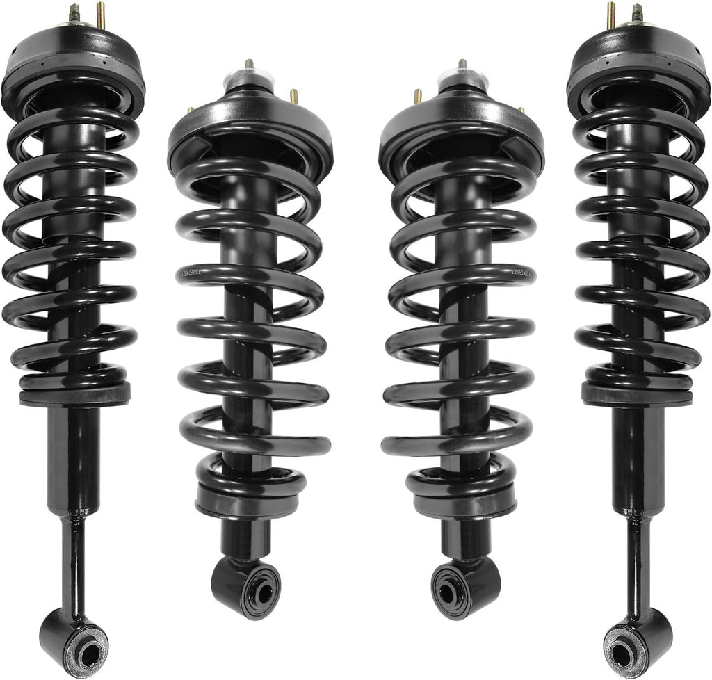 Front & Rear Quick Complete Struts Assembly with Coil Springs Replacement for 2006-2010 Ford Explorer (Set of 4)
