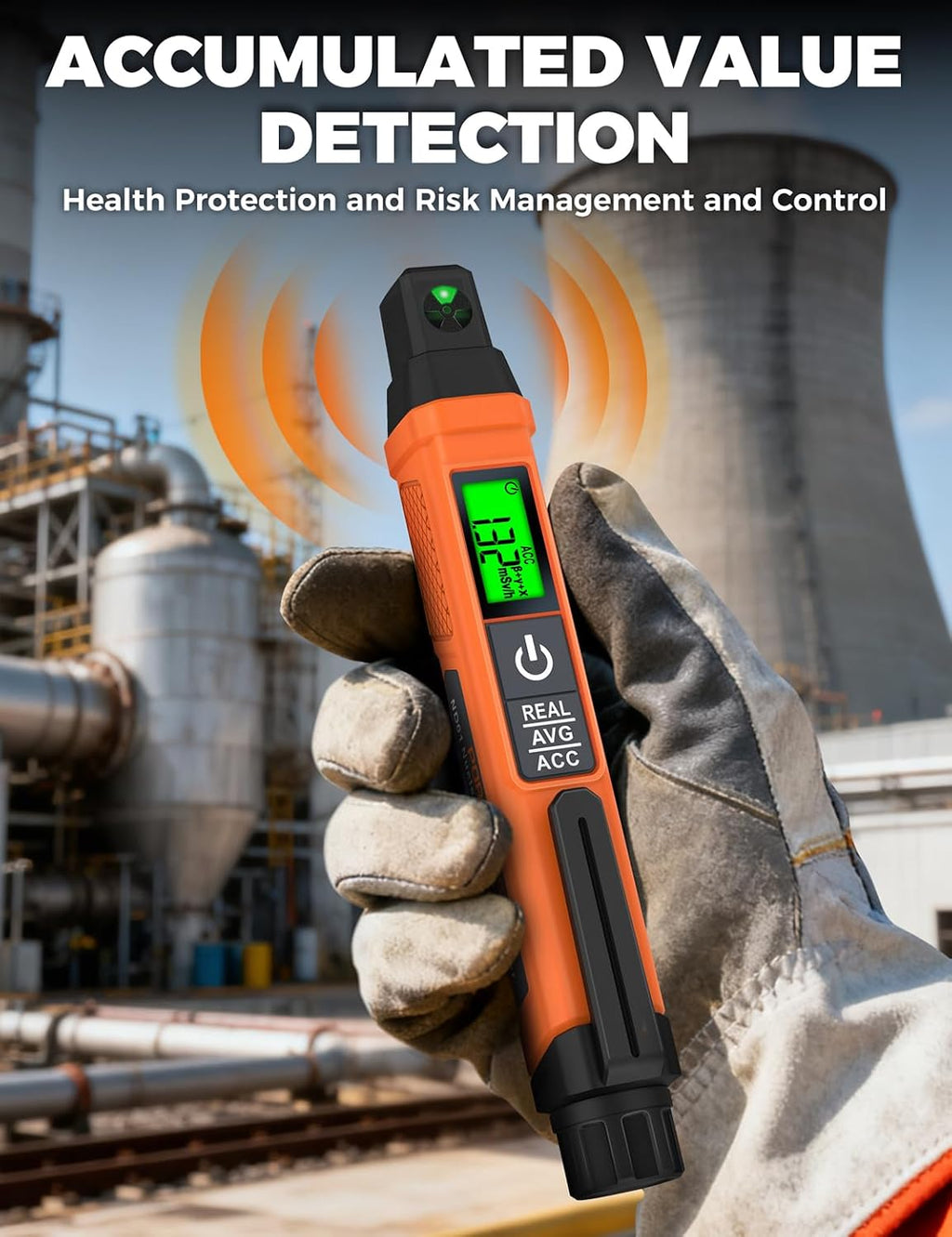 Geiger Counter Radiation Detector, Portable Radiation Detector | 3 Modes Detection For Beta Particles,Gamma