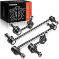 A-Premium Front & Rear Sway Bar Link Stabilizer Bar End Link Kit