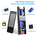 24V Power Supply, 8.5A 200W Universal Regulated Switching Power Supply Adapter, 110-250V AC to 24V DC Transformer, Converter, LED Driver for LED Strip Lights, Lighting Fixtures, Projects, Radio
