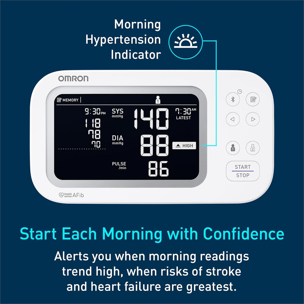Platinum Blood Pressure Monitor for Home Use & Upper Arm Blood Pressure Cuff - #1 Doctor & Pharmacist Recommended