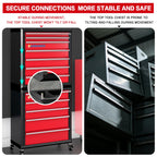 5 Drawer Rolling Tool Chest with Wheels,Lockable Tool Cabinet