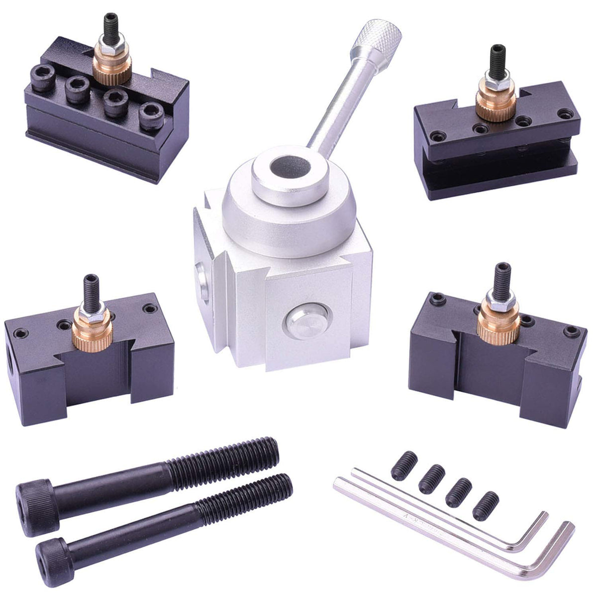 120034 Tool Post & Lathe Tool Holder & Axa Tool Holder for Mini Lathe