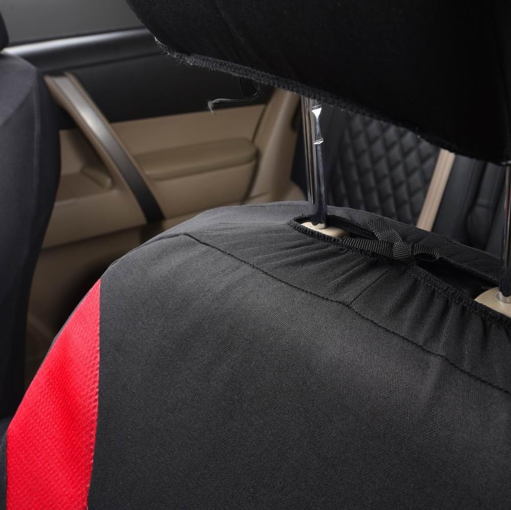 Car Seat Covers Front Set Breathable Mesh Seat Protector Fabric Polyester Cover Easy Installation SUV CAR Woman Lady