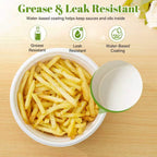 29 oz Disposable Bagasse Bowls with Lids, 50 Pack Compostable Soup Bowls with Lids, Sugarcane Fiber Food Containers