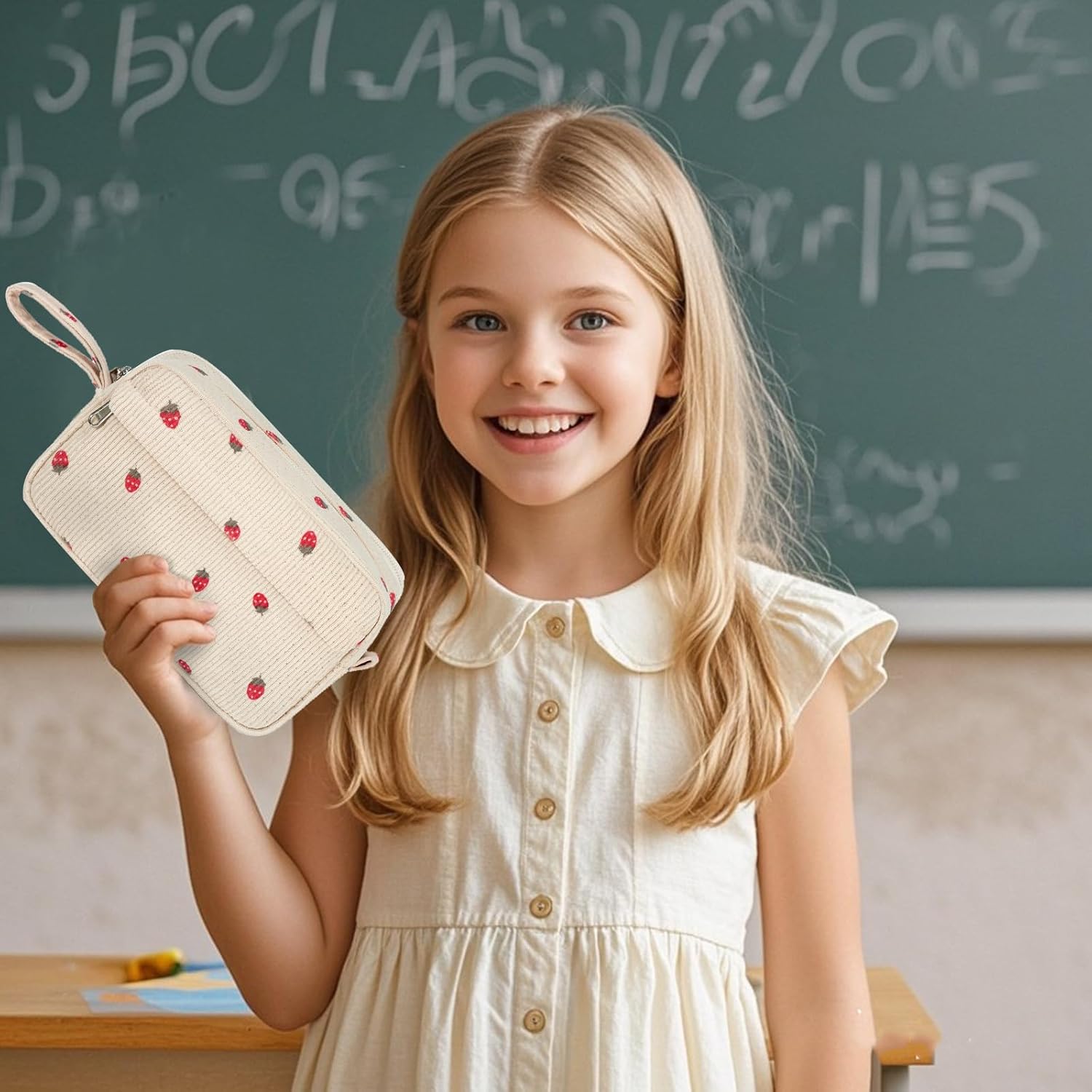 Big Capacity Pencil Case Pencil Pouch Pen Case School Supplies Cute Pencil Box Pencil Bag for Teen Girls Boys Women
